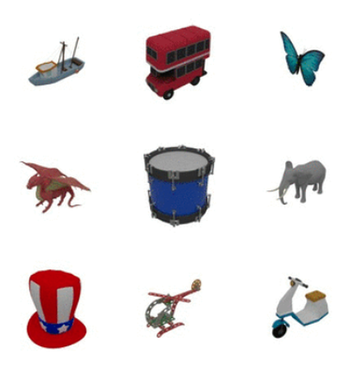 Toys4K 3D Object Dataset